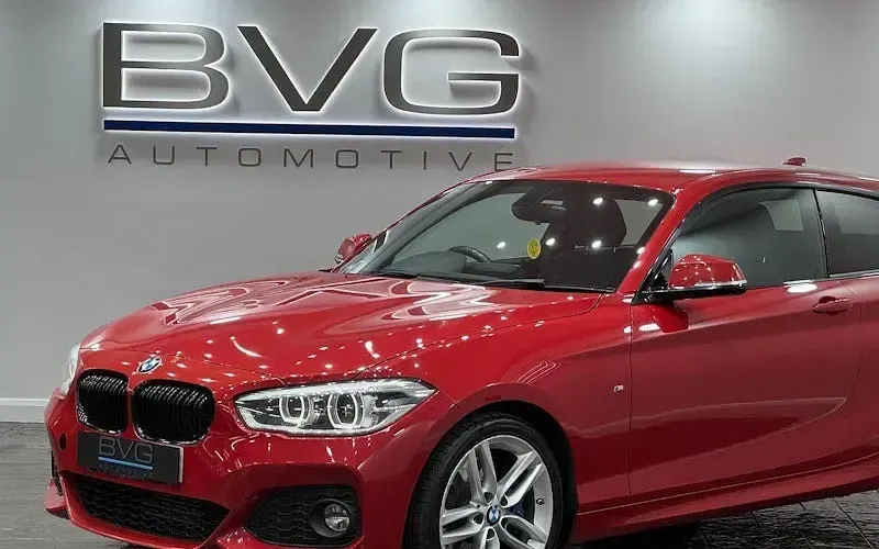 Used BMW 118 M Sport 150 HP (110 kW) 2017 Red Hatchback