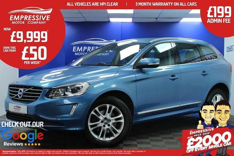 Blue Used 2015 Volvo XC60 SE Lux SUV | £9,999 (Fair price) - Image 1/4