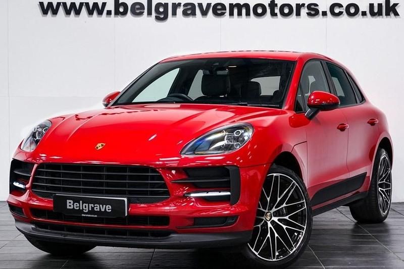 Red Used 2021 Porsche Macan SUV | £41,250 (Fair price) - Image 1/1
