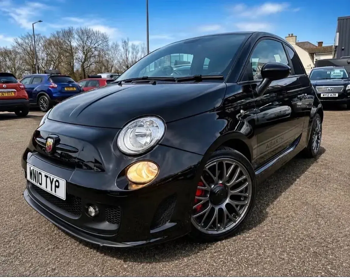 Used Abarth 500 135 HP (99 kW) 2010 Black Hatchback