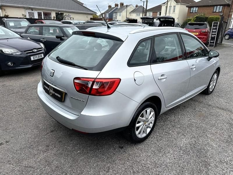 Begagnad Seat Ibiza ST Ecomotive 2013 Silver Kombi