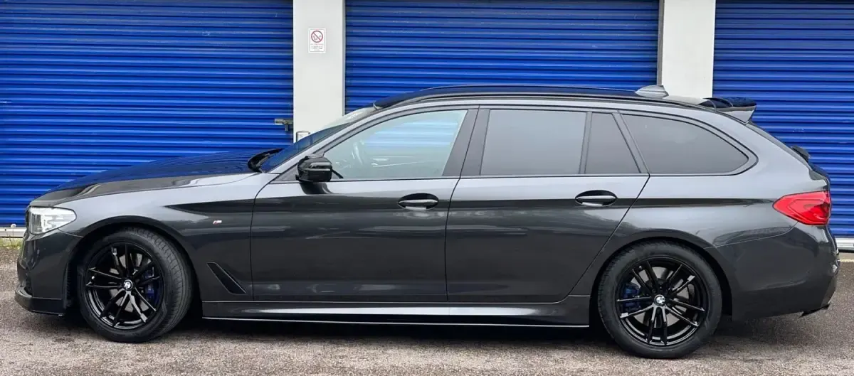 Usado BMW 525 M Sport 2018 Gris Familiar