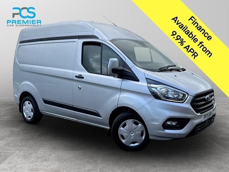 Moondust silver (metallic paint) Used 2022 Ford Transit Custom Trend | £11,400 (Super price) - Image 1/3