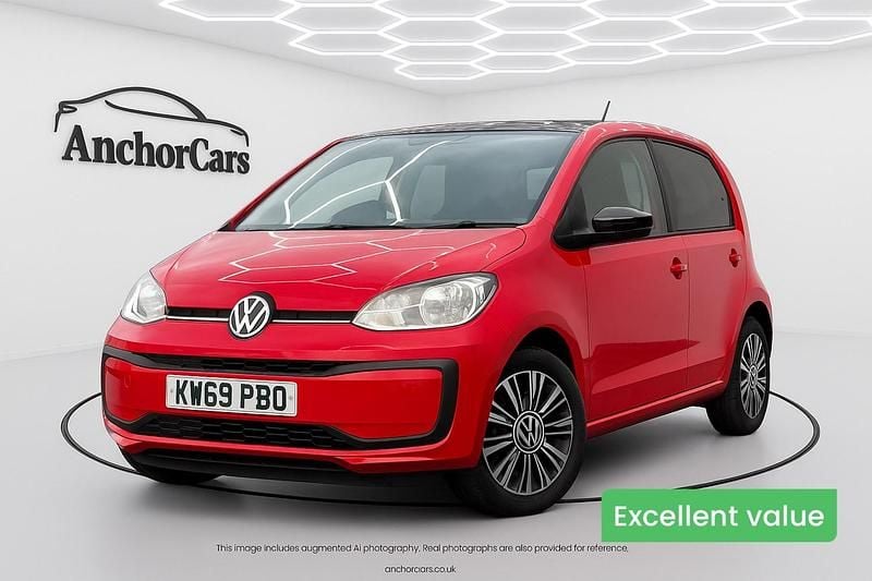Red Used 2020 VW up! Black Edition Hatchback | £9,495 (Fair price) - Image 1/4