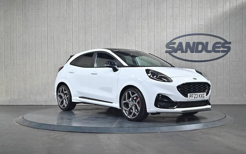 Used Ford Puma ST 200 HP (147 kW) 2023 White Hatchback