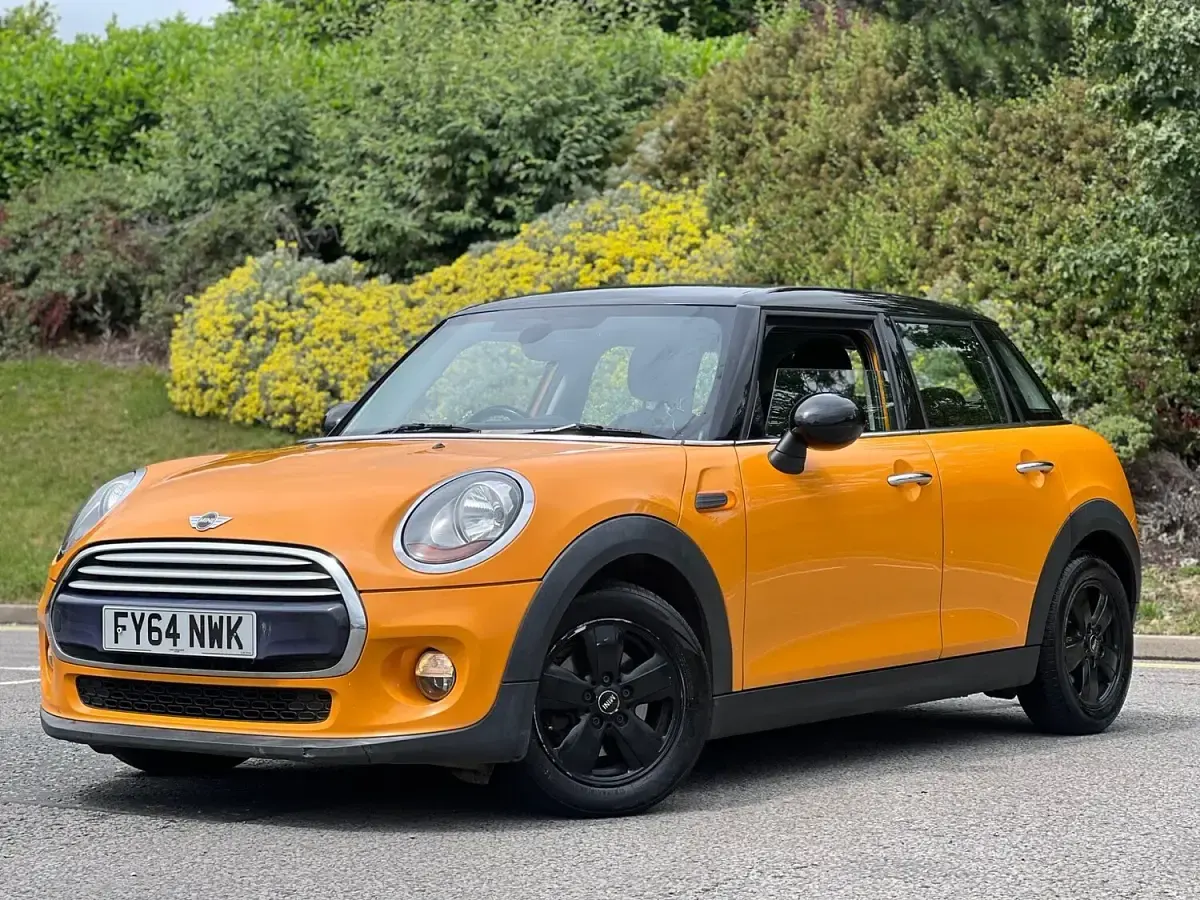 Used Mini Cooper D Hatch 2014 Orange Hatchback