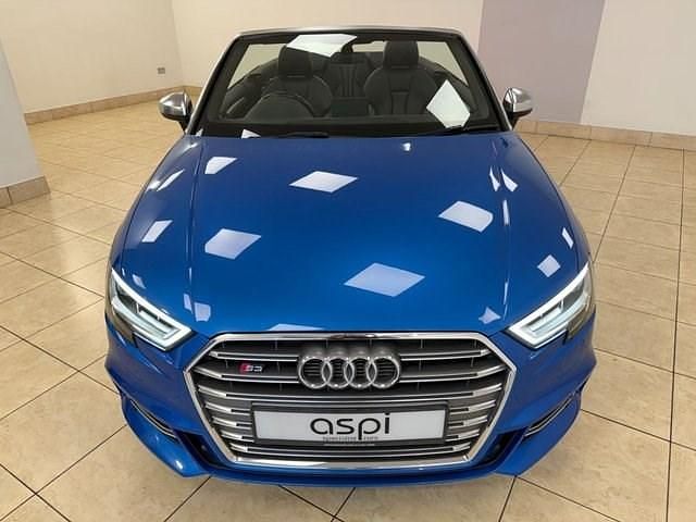 Used Audi S3 Cabriolet Design 310 HP (228 kW) 2017 Blue Cabriolet