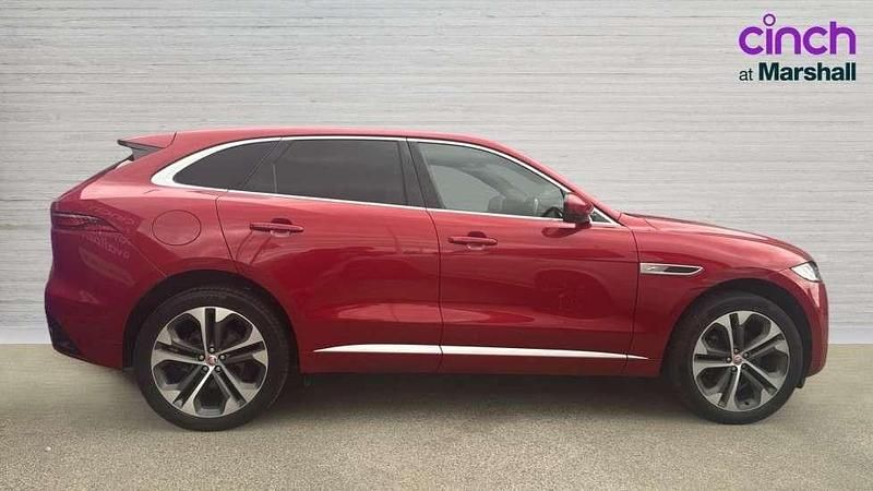 Used Jaguar F-Pace R-Dynamic 204 HP (150 kW) 2021 Red SUV