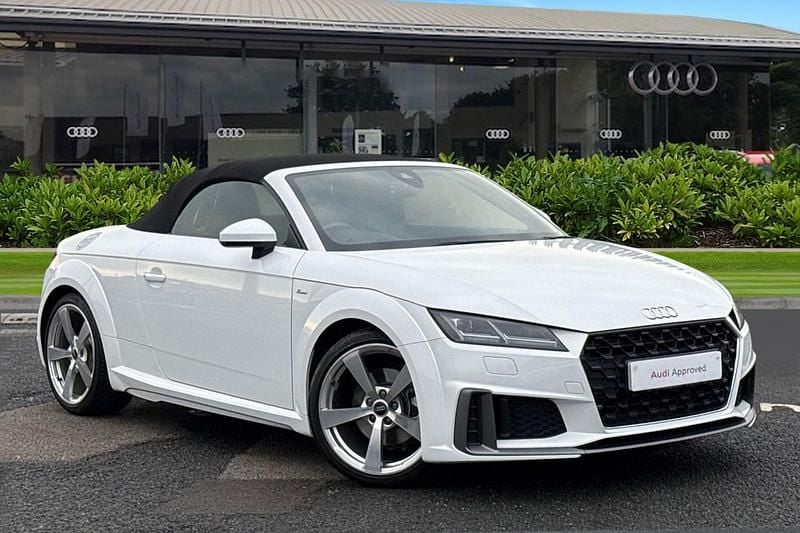 White Used 2022 Audi TTS S-Line Coupe | £26,890 (A bit pricey) - Image 1/4