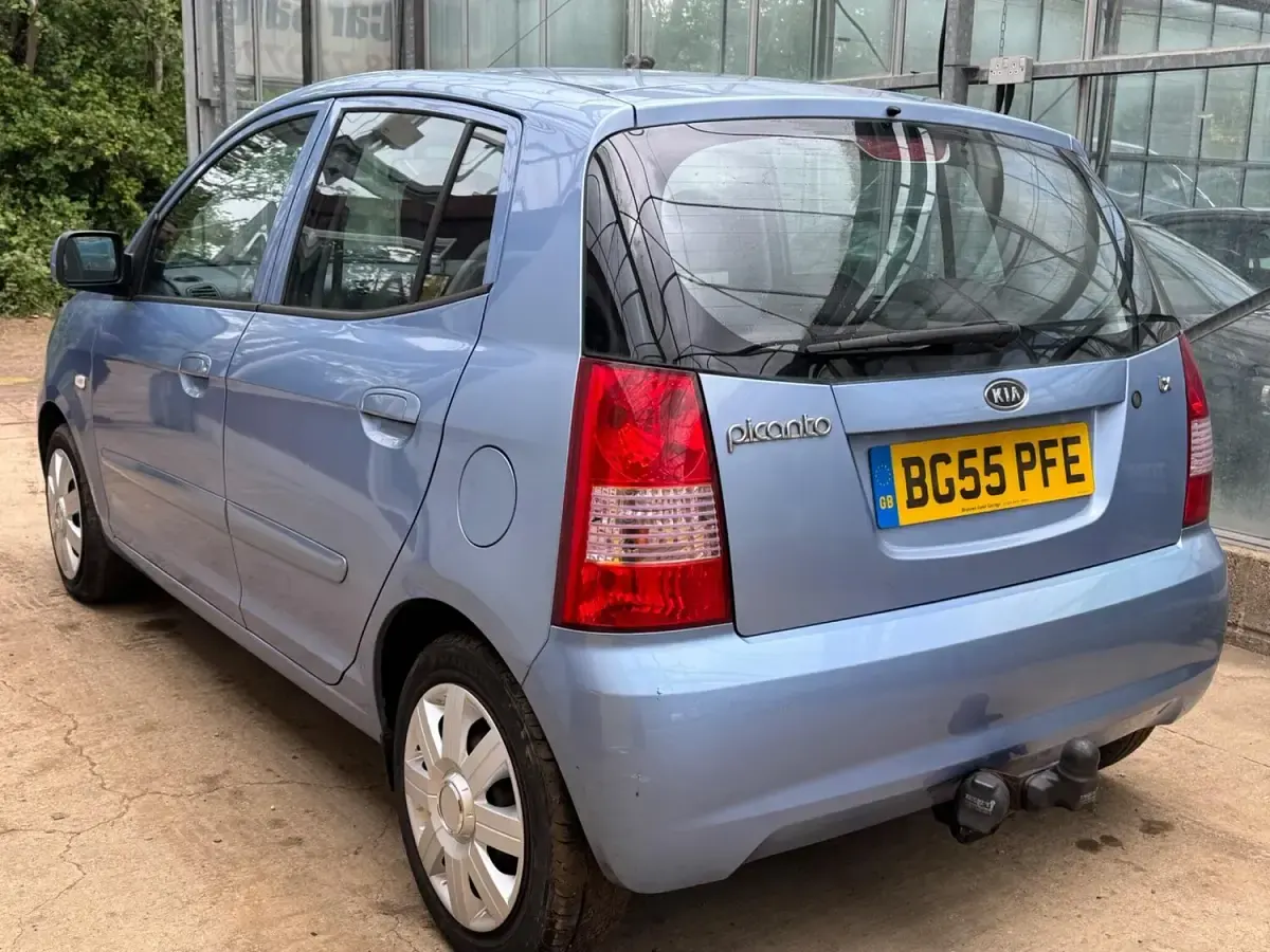 Used Kia Picanto LX 2005 Blue Hatchback