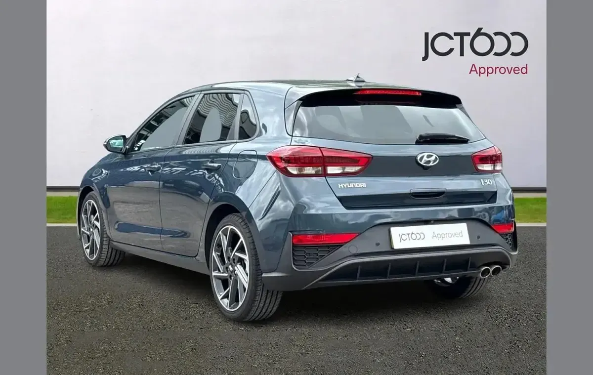 Used Hyundai i30 N Line 157 HP (115 kW) 2022 Blue Hatchback