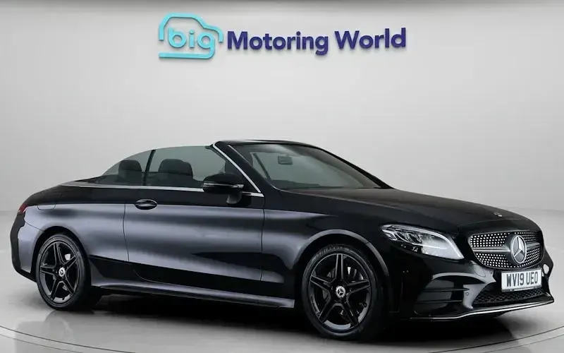 Used Mercedes C200 AMG line 198 HP (145 kW) 2019 Cabriolet