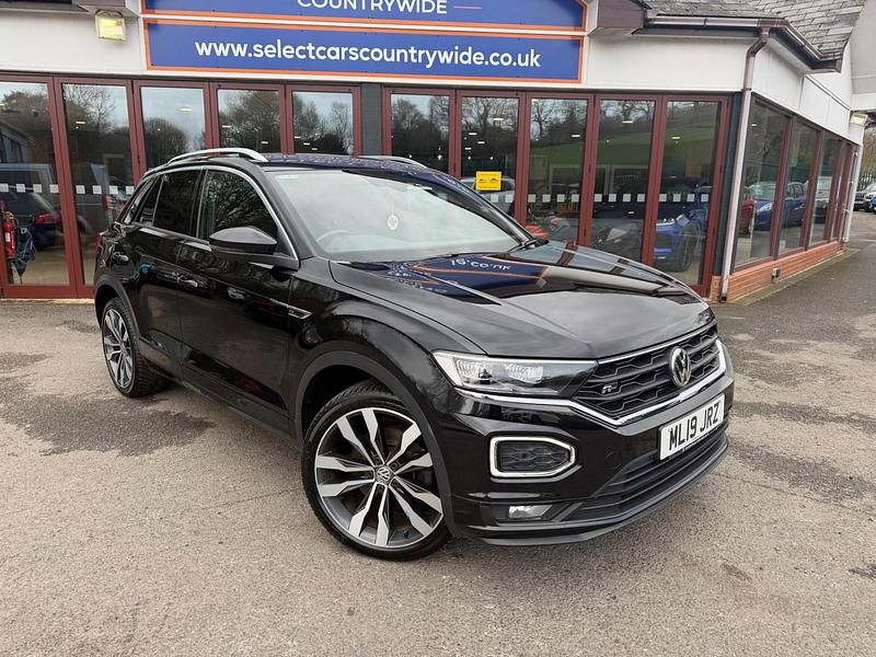Used VW T-Roc R-line 150 HP (110 kW) 2019 Black SUV