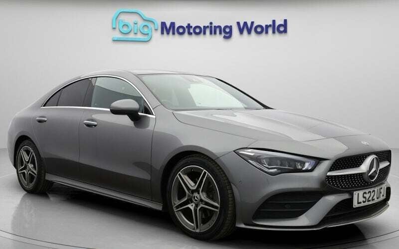 Grey Used 2022 Mercedes CLA180 AMG line Sedan | £18,200 (Fair price) - Image 1/4