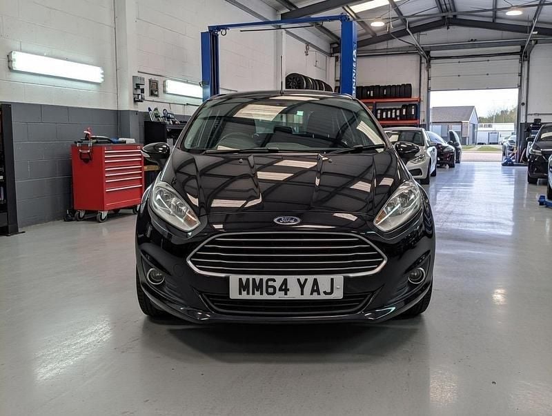 Used Ford Fiesta Zetec 2015 Black Hatchback