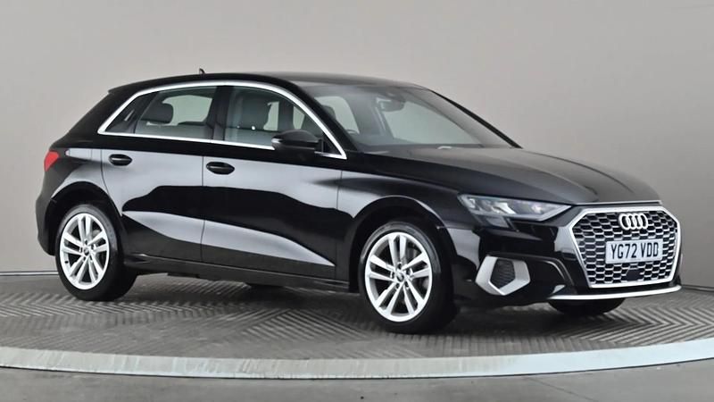 Black Used 2022 Audi A3 e-tron Sport Hatchback | £24,198 (A bit pricey) - Image 1/4