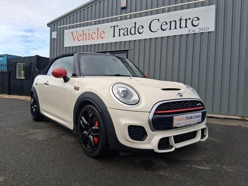 White/black Used 2017 Mini John Cooper Works Cabriolet Cabriolet | £11,499 (Fair price) - Image 1/4