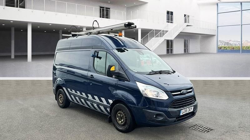 Used Ford Transit Custom Trend 125 HP (91 kW) 2016 Blue Van