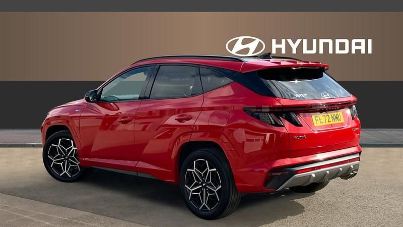 Used Hyundai Tucson N Line 230 HP (169 kW) 2022 Red SUV