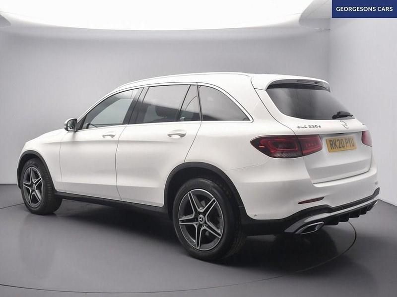 Used Mercedes GLC220 AMG line 194 HP (142 kW) 2020 White SUV