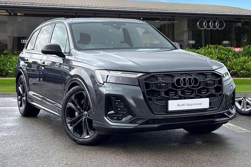 Grey Used 2025 Audi Q7 Black Edition SUV | £59,980 (Expensive) - Image 1/4