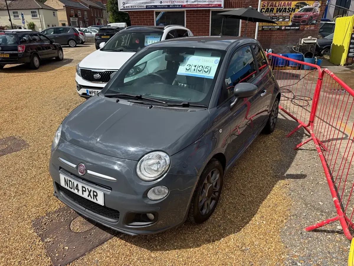 Used Fiat 500 S 69 HP (50 kW) 2014 Grey Hatchback