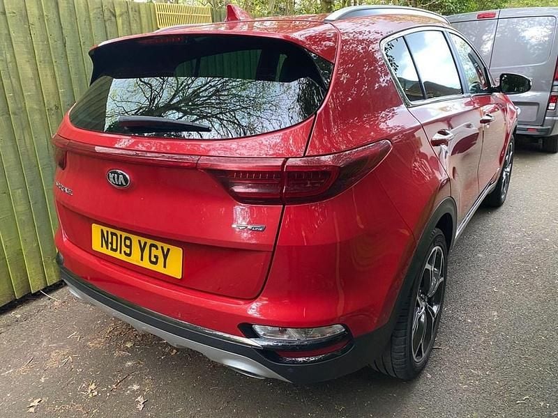 Used Kia Sportage GT-Line 136 HP (100 kW) 2019 Red SUV