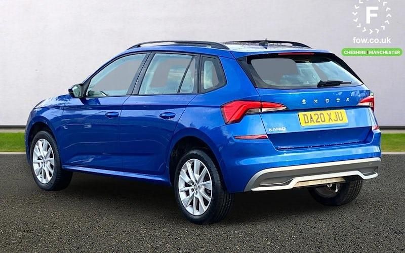Used Skoda Kamiq SE 116 HP (85 kW) 2020 Blue SUV