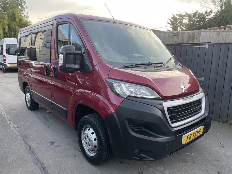 Red Used 2018 Peugeot Boxer Van | £11,995 (Fair price) - Image 1/3