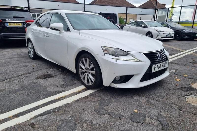 White Used 2014 Lexus IS300h Luxury Line Sedan | £4,850 - Image 1/1