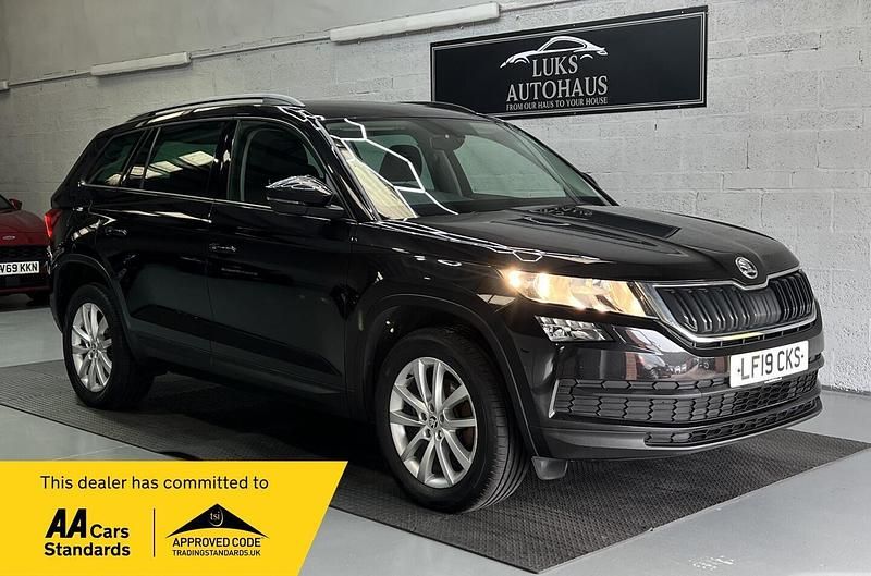 Black Used 2019 Skoda Kodiaq SE SUV | £13,895 (Fair price) - Image 1/4