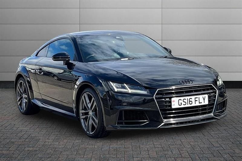 Used Audi TT S-Line 230 HP (169 kW) 2016 Black Coupe