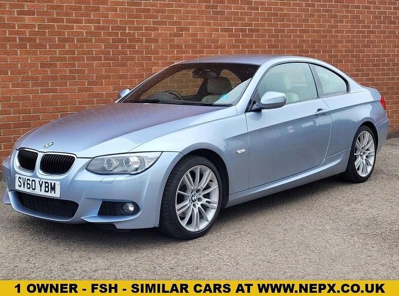 Blue Used 2010 BMW 320 M Sport Coupe | £6,895 (Expensive) - Image 1/3