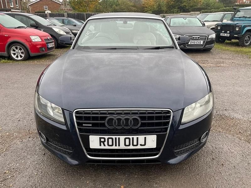 Used Audi Cabriolet Design 2011 Blue Cabriolet