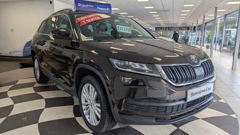 Brown Used 2017 Skoda Kodiaq SE L SUV | £14,995 (Fair price) - Image 1/4