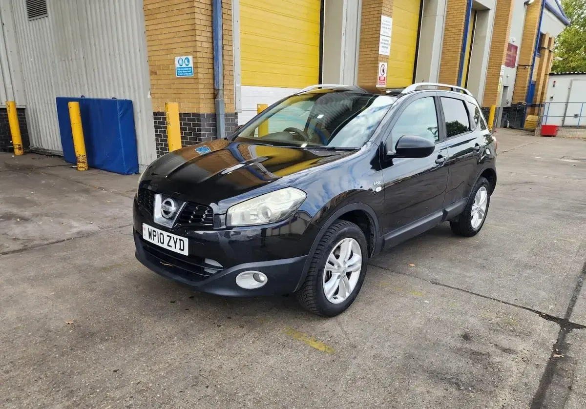 Used Nissan Qashqai N-TEC 2010 Black SUV