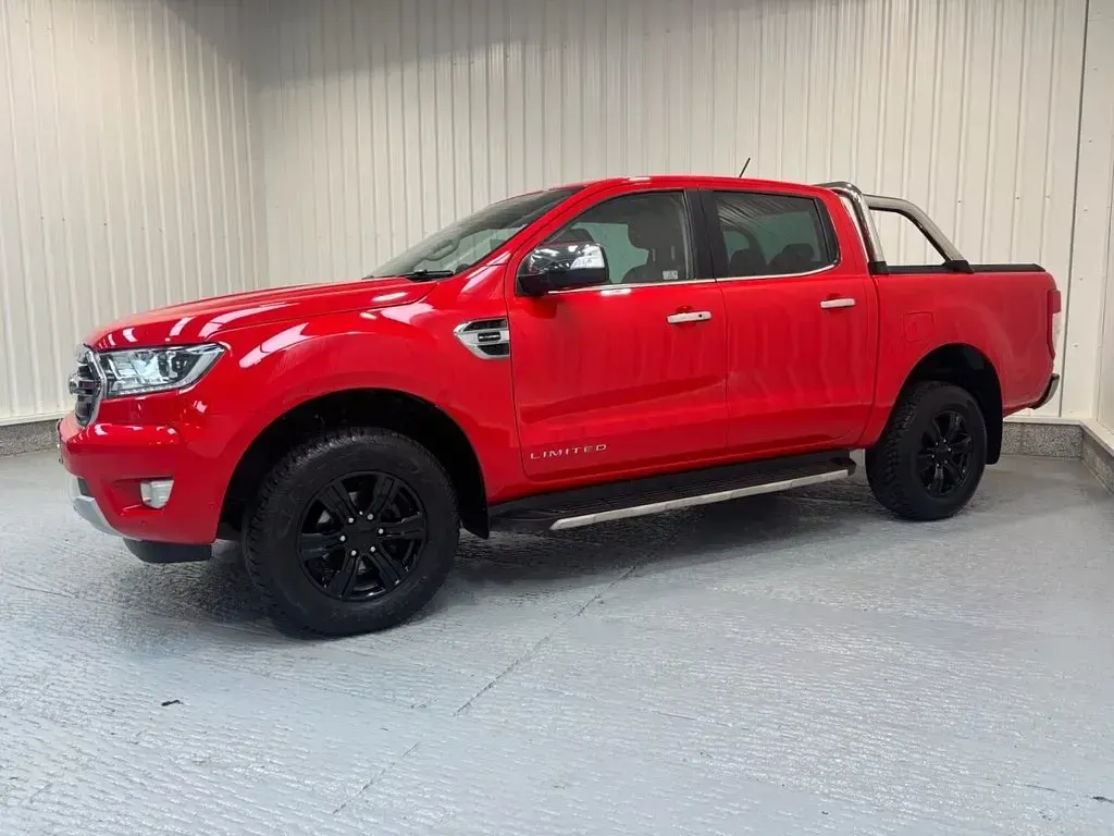 Used Ford Ranger Limited 213 HP (156 kW) 2021 Red Pickup