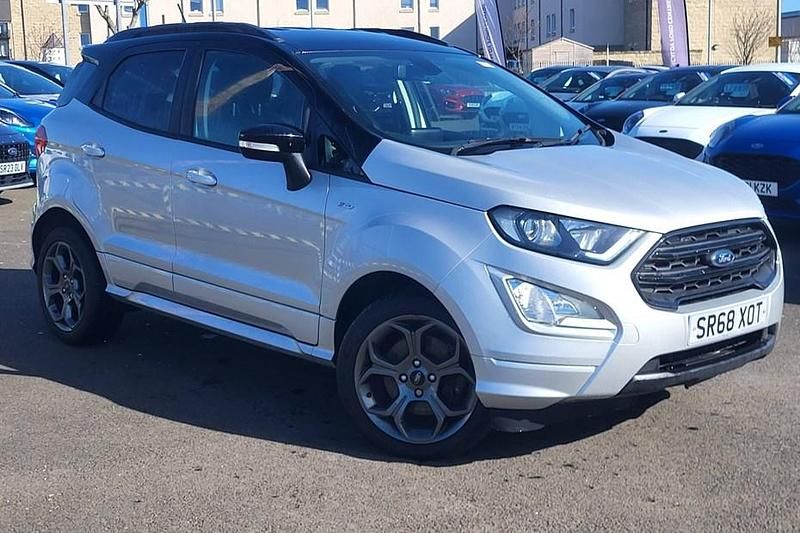 Used Ford Ecosport ST-Line 125 HP (91 kW) 2019 Silver SUV