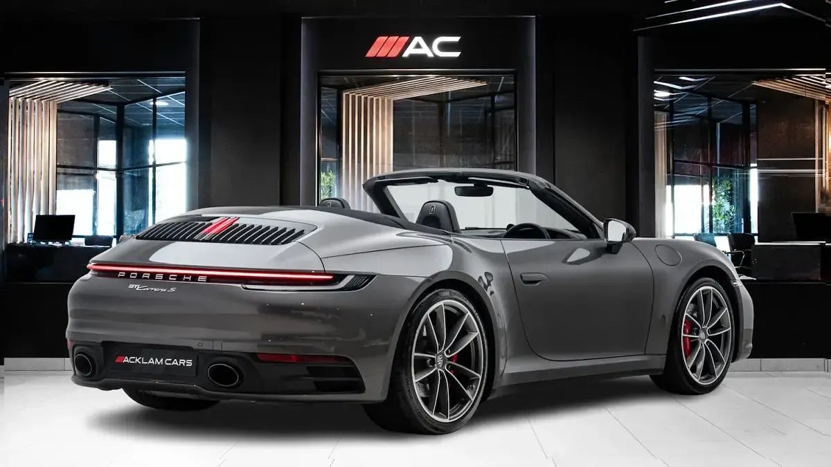 Used Porsche 911 Carrera S Cabriolet 450 HP (330 kW) 2019 Grey Cabriolet