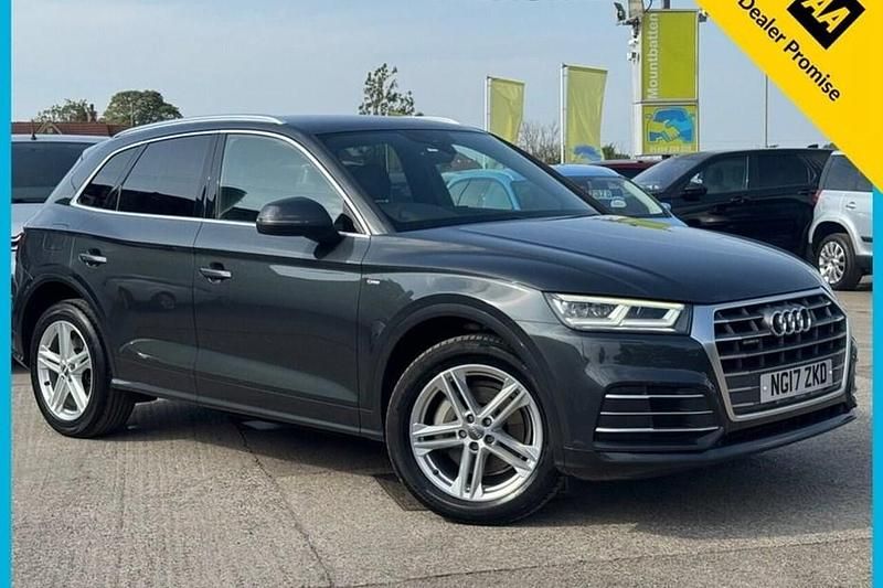 Grey Used 2017 Audi Q5 S-Line SUV | £18,650 (Fair price) - Image 1/1