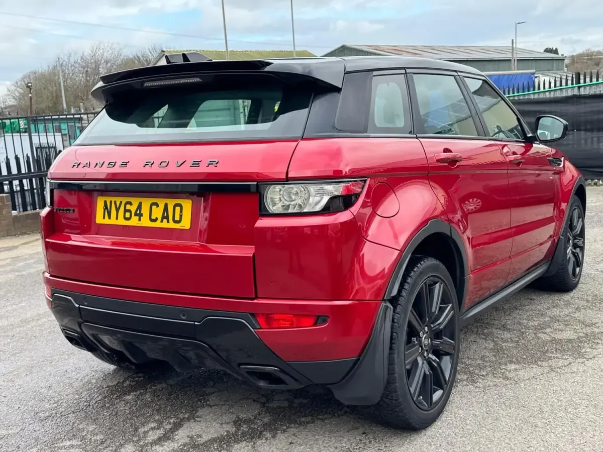 Used Land Rover Range Rover evoque Dynamic 190 HP (139 kW) 2014 Red SUV