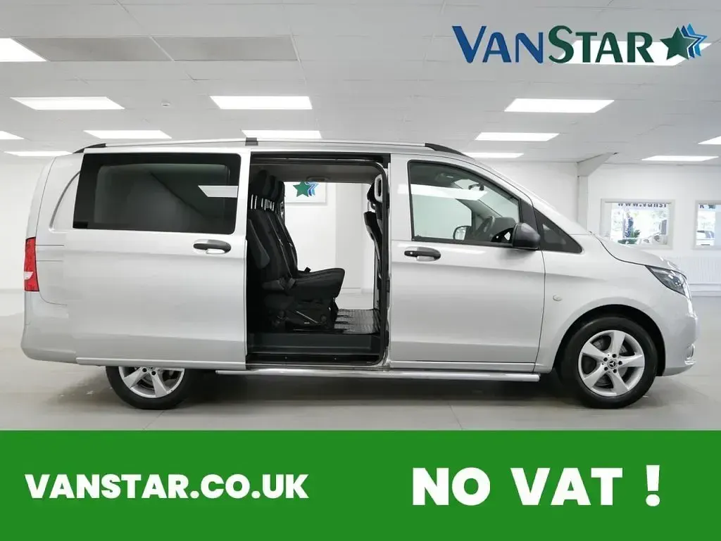 Used Mercedes Vito 190 HP (139 kW) 2019 Silver Van