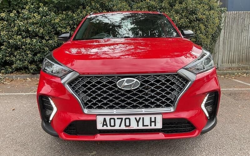 Used Hyundai Tucson N Line 136 HP (100 kW) 2020 Red SUV
