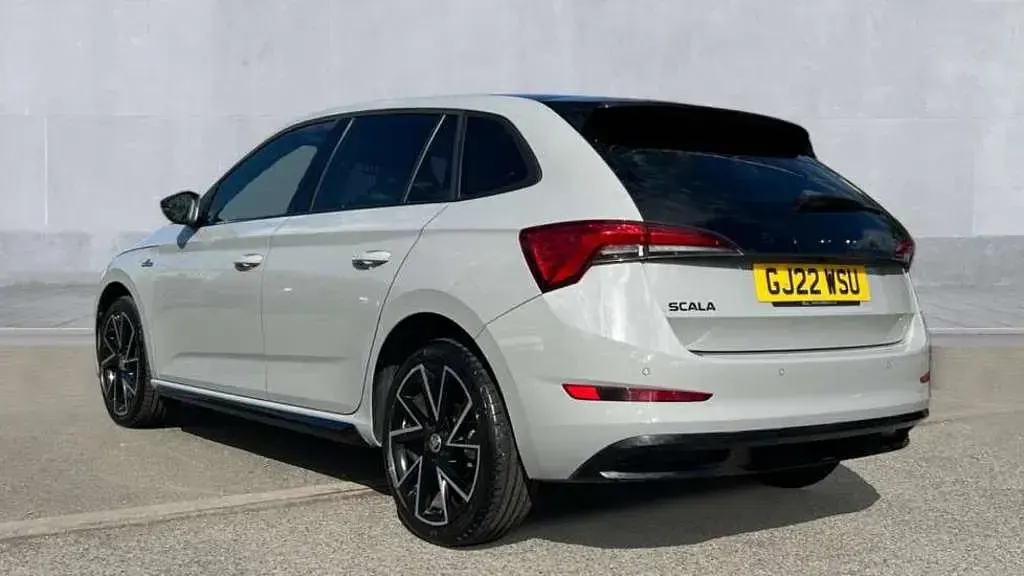 Used Skoda Scala Monte Carlo 110 HP (80 kW) 2022 Meteor grey Hatchback