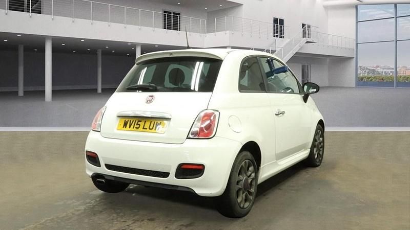 Used Fiat 500 S 69 HP (50 kW) 2015 White Hatchback