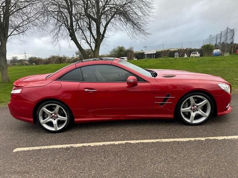 Used Mercedes SL350 AMG 306 HP (225 kW) 2014 Red Cabriolet