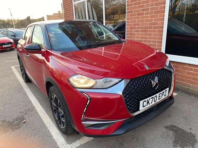 Used DS Automobiles DS3 Crossback Prestige 102 HP (75 kW) 2020 Red SUV