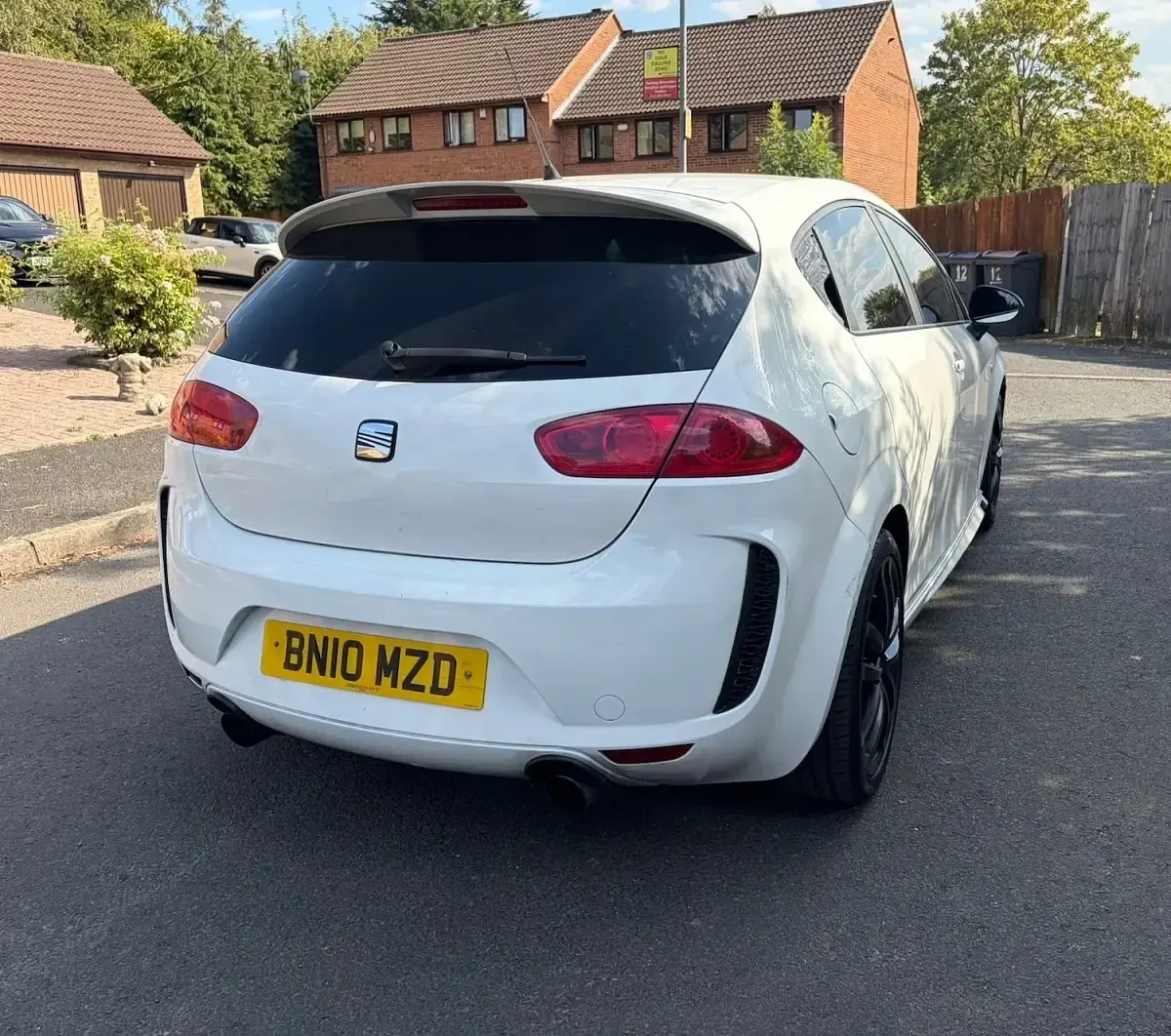 Used Seat Leon FR 167 HP (122 kW) 2010 White Hatchback