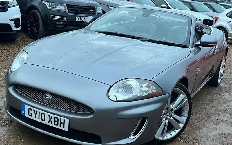 Used Jaguar XK 385 HP (283 kW) 2010 Grey Cabriolet