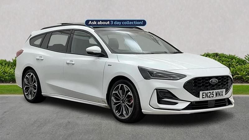Used Ford Focus ST-Line X 155 HP (114 kW) 2025 White Estate
